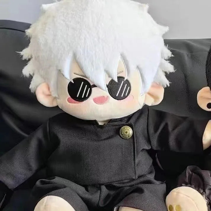 40cm Jujutsu Kaisen Plush Bear Dolls: Geto, Suguru, & Satoru Gojo Cotton Plushies