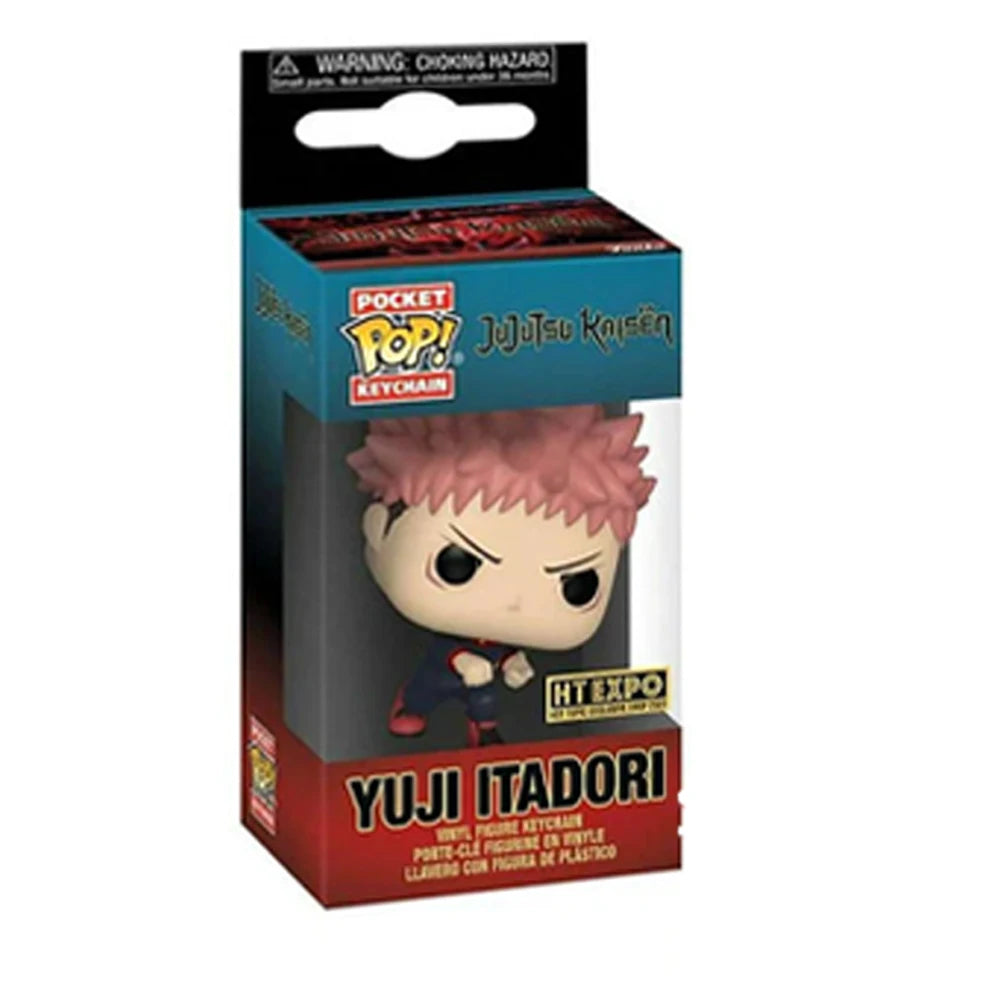 Jujutsu Kaisen POP Keychain Set – Gojo, Nobara, Yuji ,Megumi Action Figure