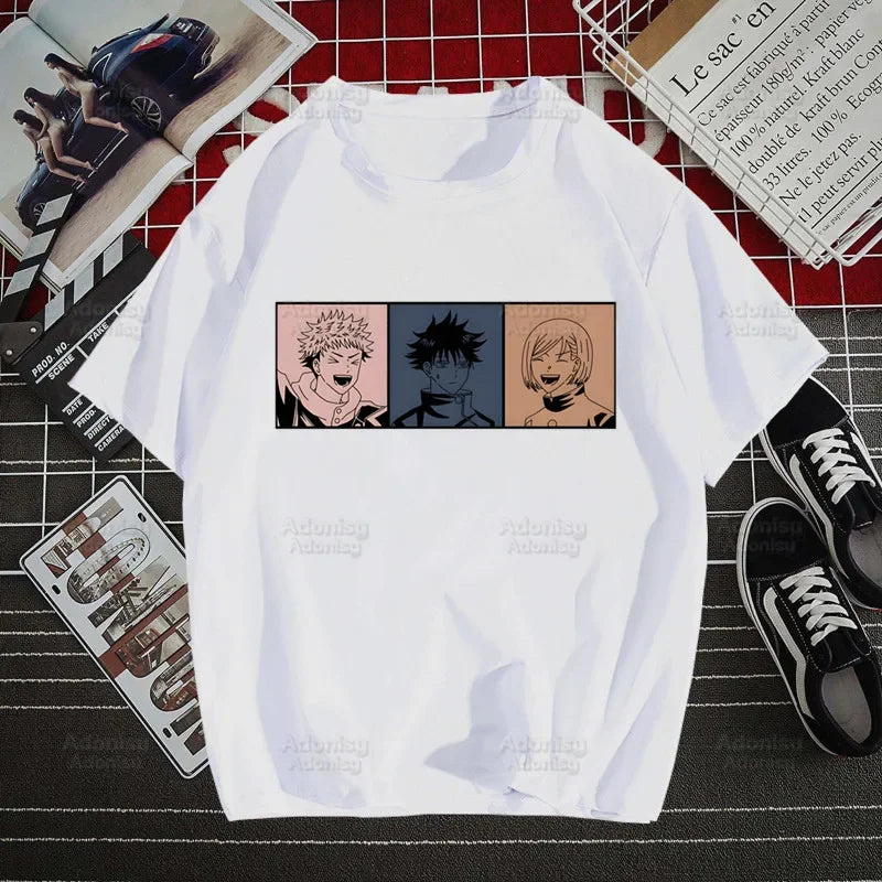 Harajuku-inspired Jujutsu Kaisen T-Shirt Set-1 (Variants Available)