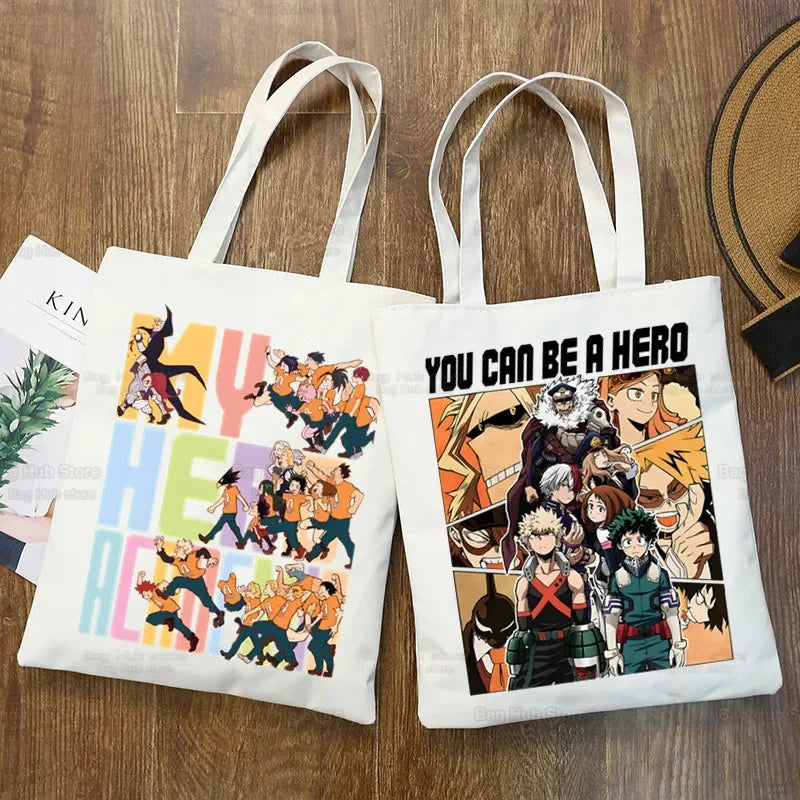 My Hero Academia Handbags Cloth Canvas