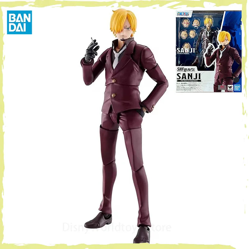 One Piece Anime  Law, Sanji, Luffy, Kid 14cm  Action Figure/Figurines