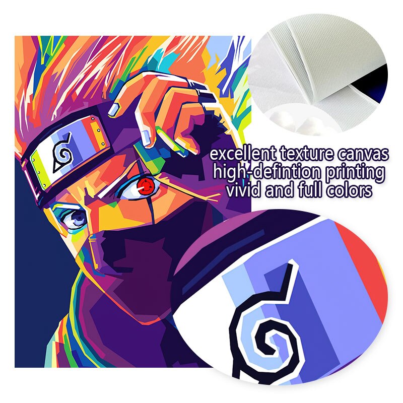 One Piece and Naruto Canvas Painting (Variants available)