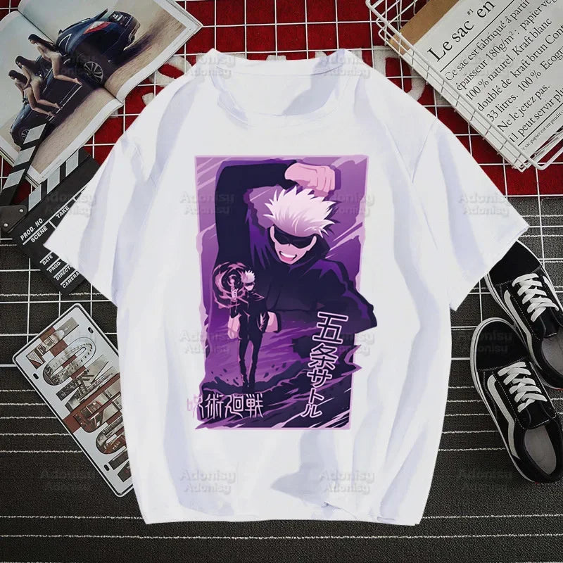 Harajuku-inspired Jujutsu Kaisen T-Shirt Set-2 (Variants Available)