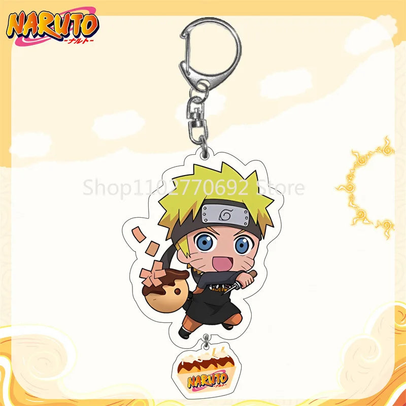 Naruto Keychain  Boruto Sasuke Sakura Kakashi Sarada Hinata Minato Set (Variant Available)