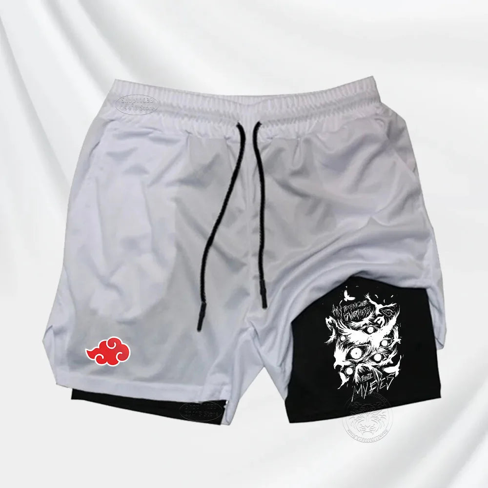 Naruto Akatsuki Sports Wear Shorts Set