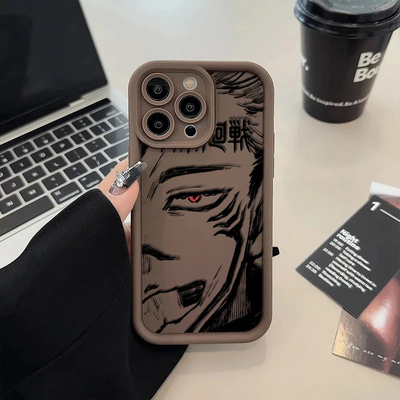 Jujutsu Kaisen Liquid Eye Ladder iPhone Case (Variants Available)