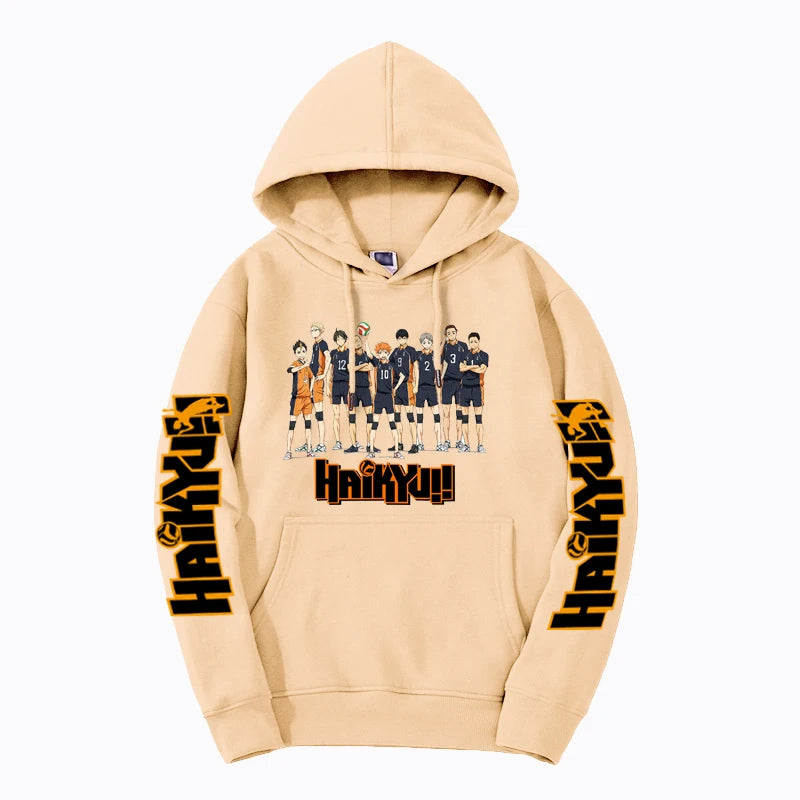 Haikyuu Anime Hoodie Embrace Fly High