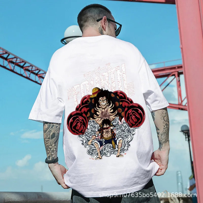 One Piece Luffy Over Size T-Shirt (Variants Available)