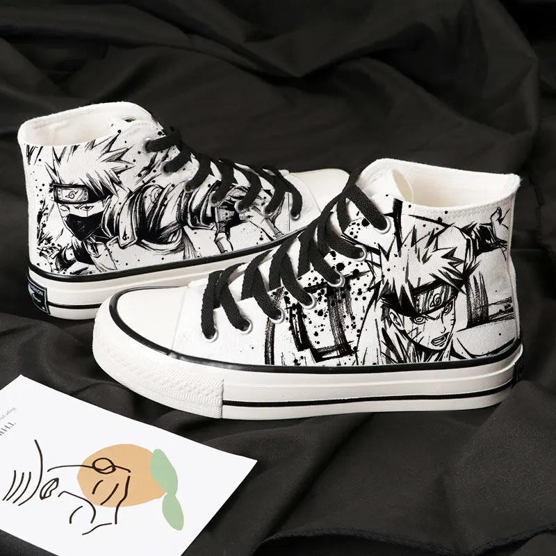 NARUTO Uzumaki Summer Canvas Shoes for Men