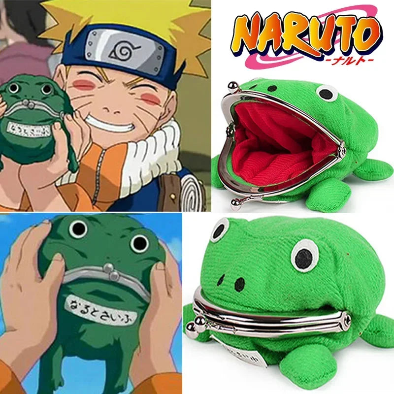 Naruto Frog Wallet Uzumaki NARUTO Coin Purses