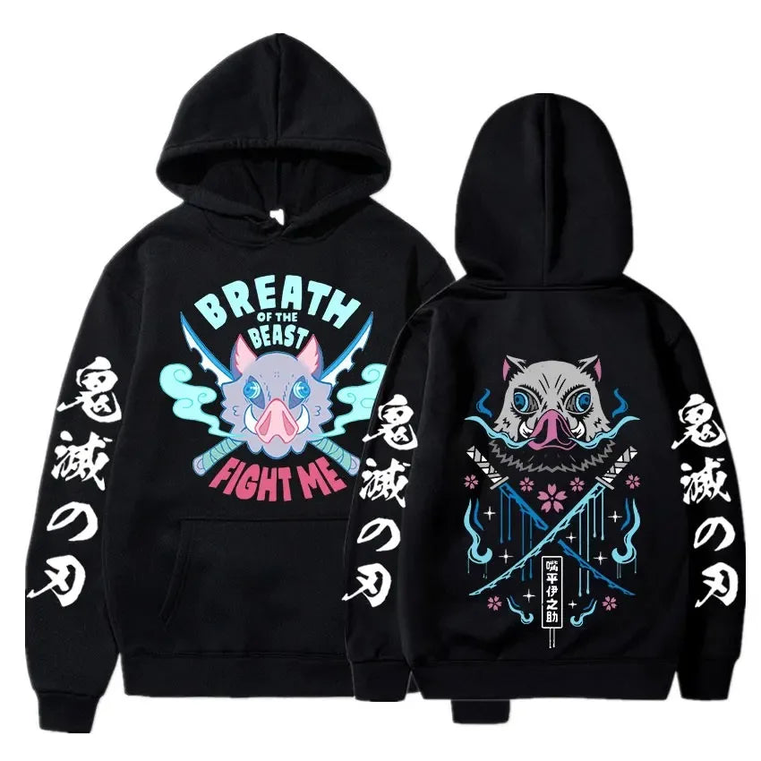 Inosuke Demon Slayer Hoodie (Colors Available)