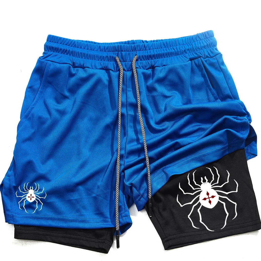 Anime Hunter X Hunter Inspired Athletic Shorts for Men