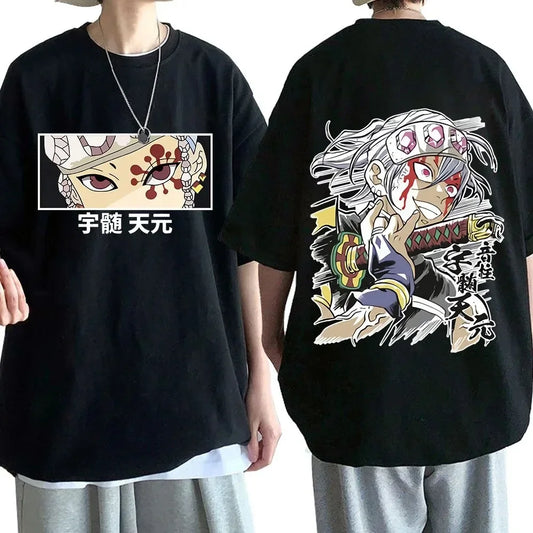 Demon Slayer Tengen Uzui Oversized Cotton T-Shirt