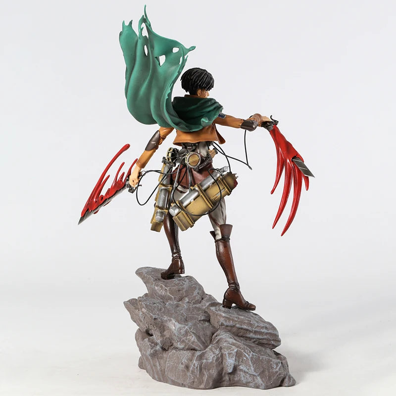 Attack on Titan Anime Levi Ackerman Figurine 36 cm