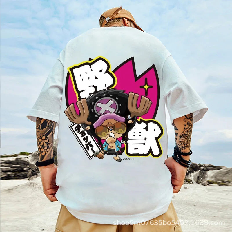 One Piece Tony Tony Chopper Oversized T Shirt