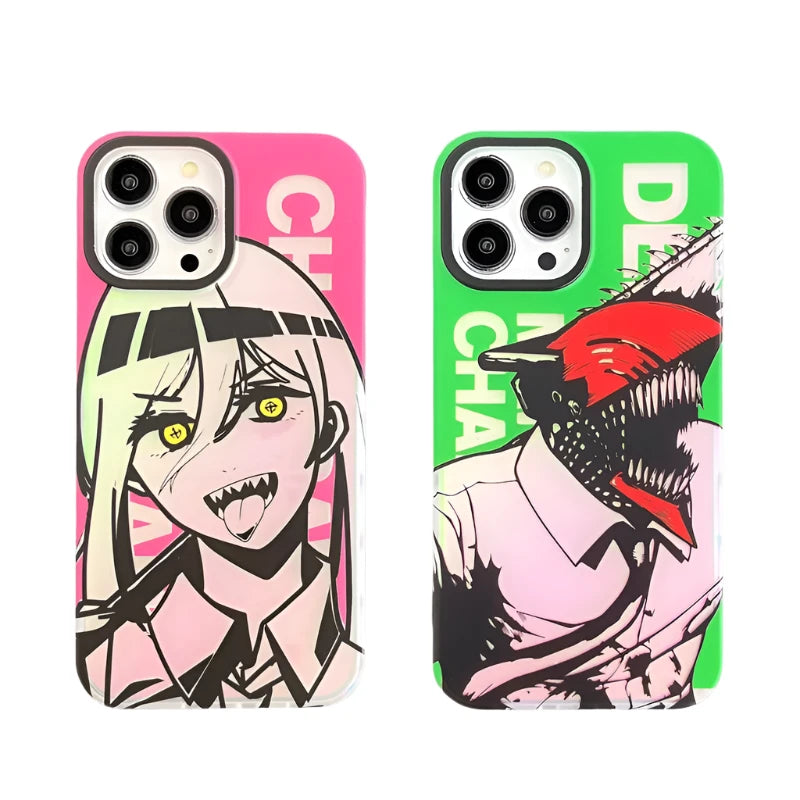 Chainsaw Man Makima Back Cover Laser iPhone Case (Variants Available) (Copy)