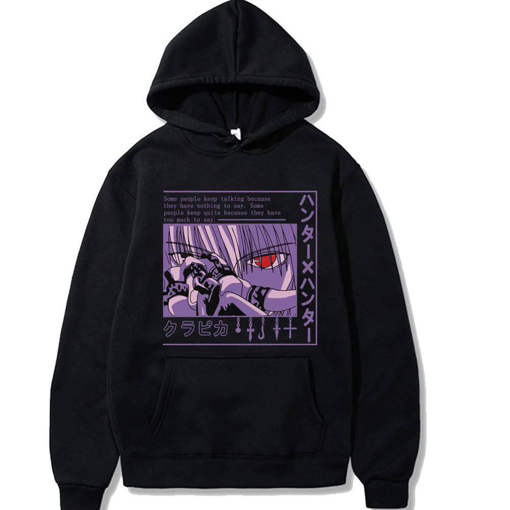 Anime Hunter X Hunter Kurapika printed hoodie for men Set (Variant Available)