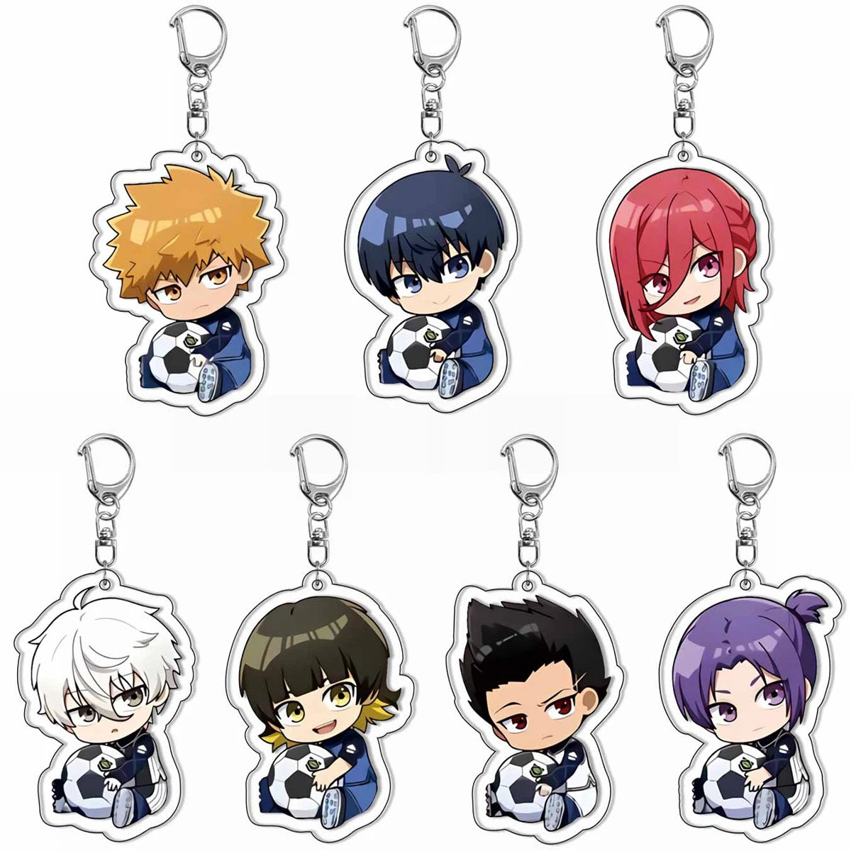 BLUE LOCK Characters Key Chain Accessories (Variants Available)