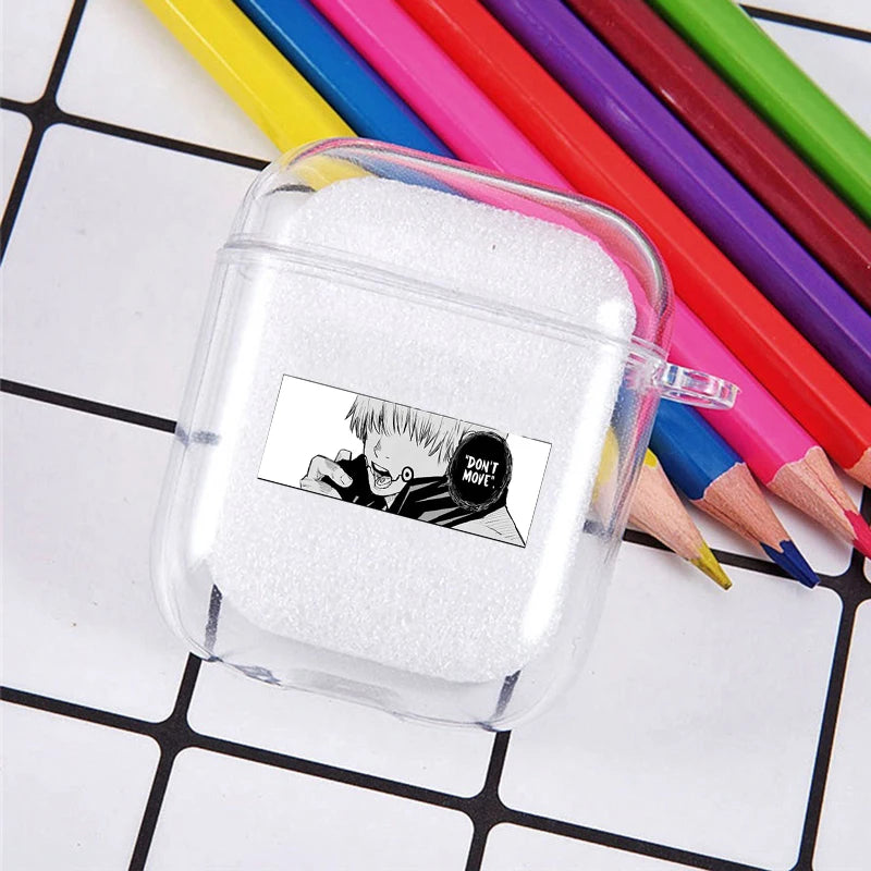 Jujutsu Kaisen Transparent TPU Case for AirPods (Variants Available)