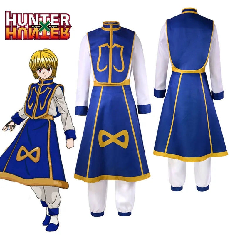 Anime Hunter x Hunter Kurapika Cosplay Costume Set