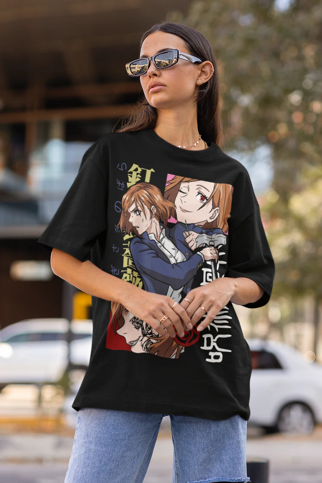 Nobara Kugisaki Itadori Yuji Mahito JJK Shirt Soft Tee Jujutsu Kaisen