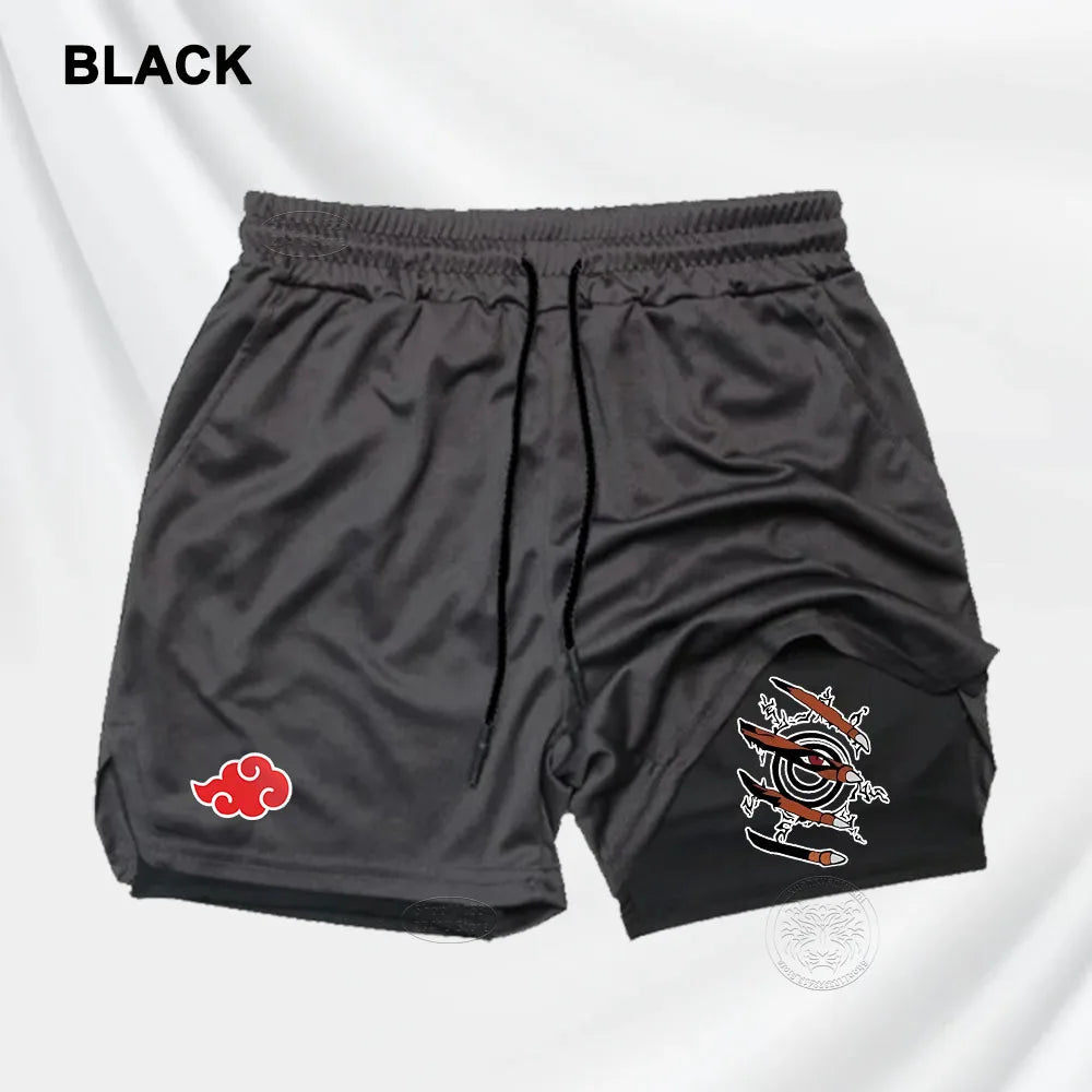 Naruto Akatsuki Sports Wear Shorts Set