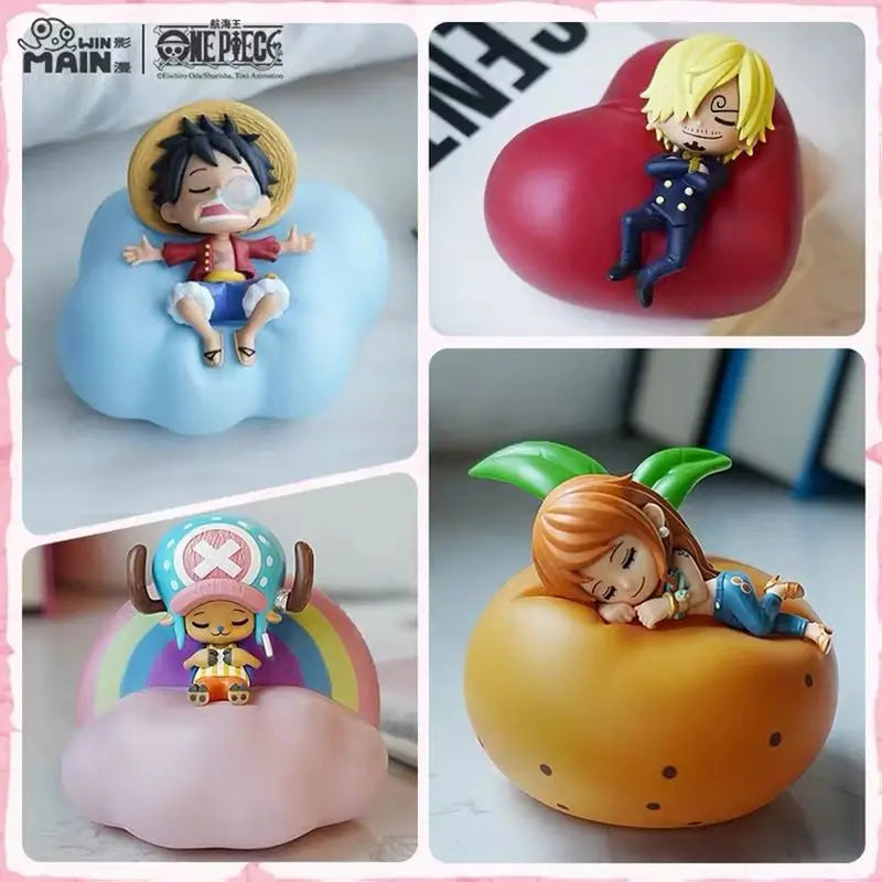 One Piece All Characters Night Light collection - LED Lamp & Anime Figure (Soft Light Bedroom Decor)