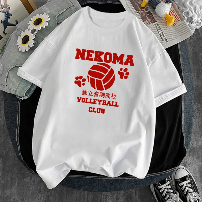 Haikyuu Anime Volleyball Soft T-Shirts