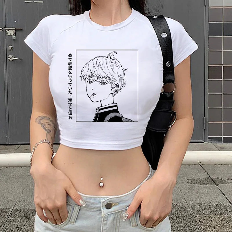 Tokyo Revengers T-Shirt/Crop Top Set 2 (Variants Available)