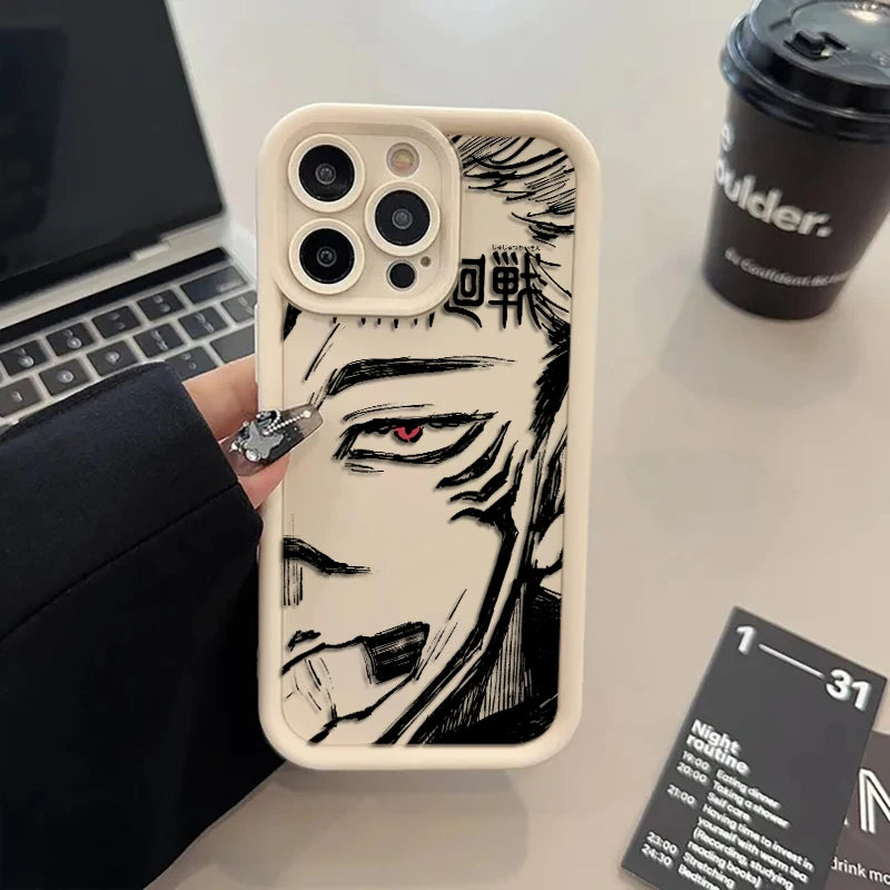 Jujutsu Kaisen Liquid Eye Ladder iPhone Case (Variants Available)