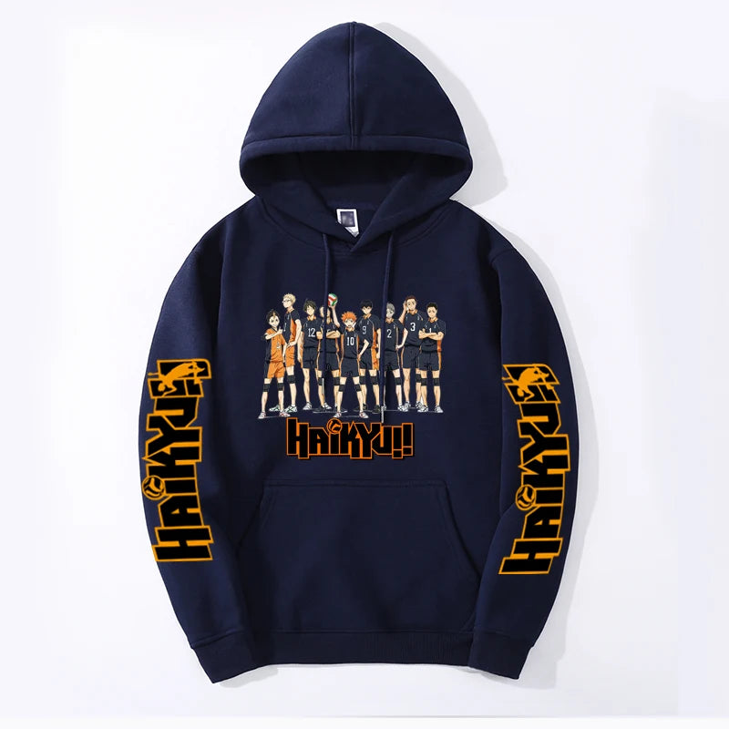 Haikyuu Anime Hoodie Embrace Fly High