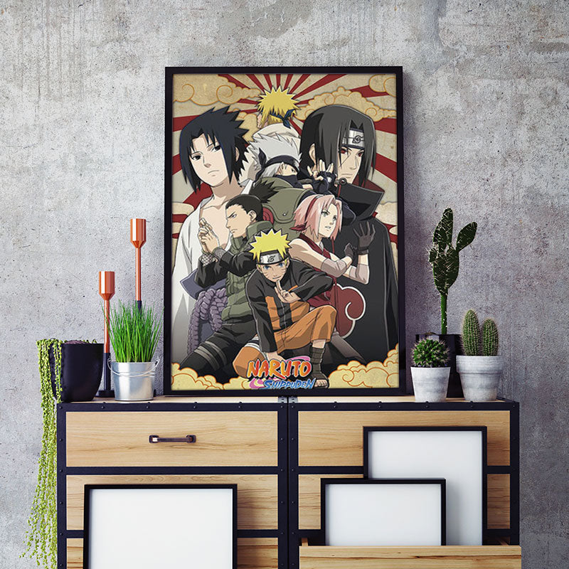 One Piece and Naruto Canvas Painting (Variants available)