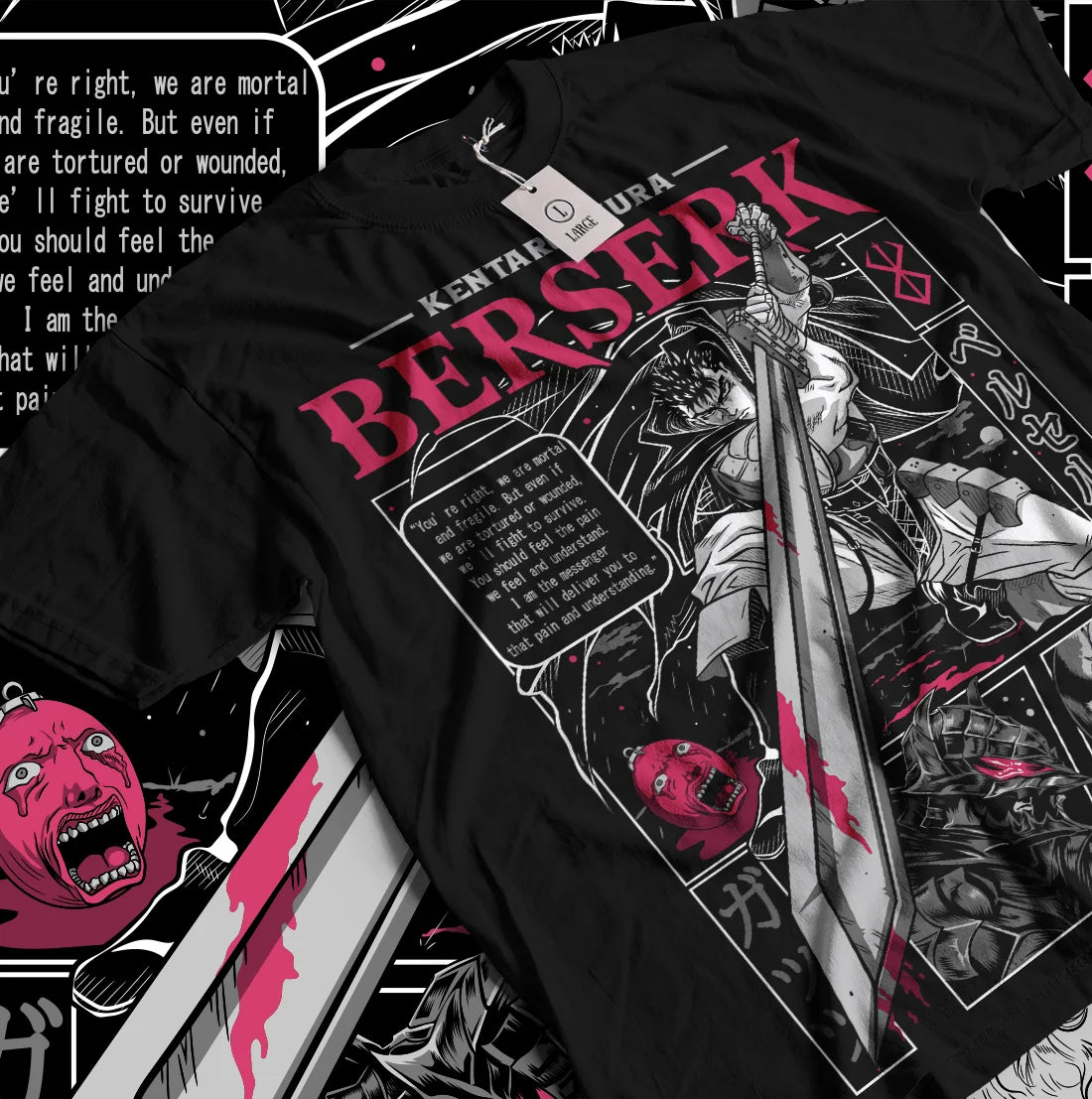 Berserk Guts Berserker Armour T-shirt