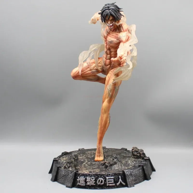 Attack On Titan Anime 38cm Eren Jager Titan Figures