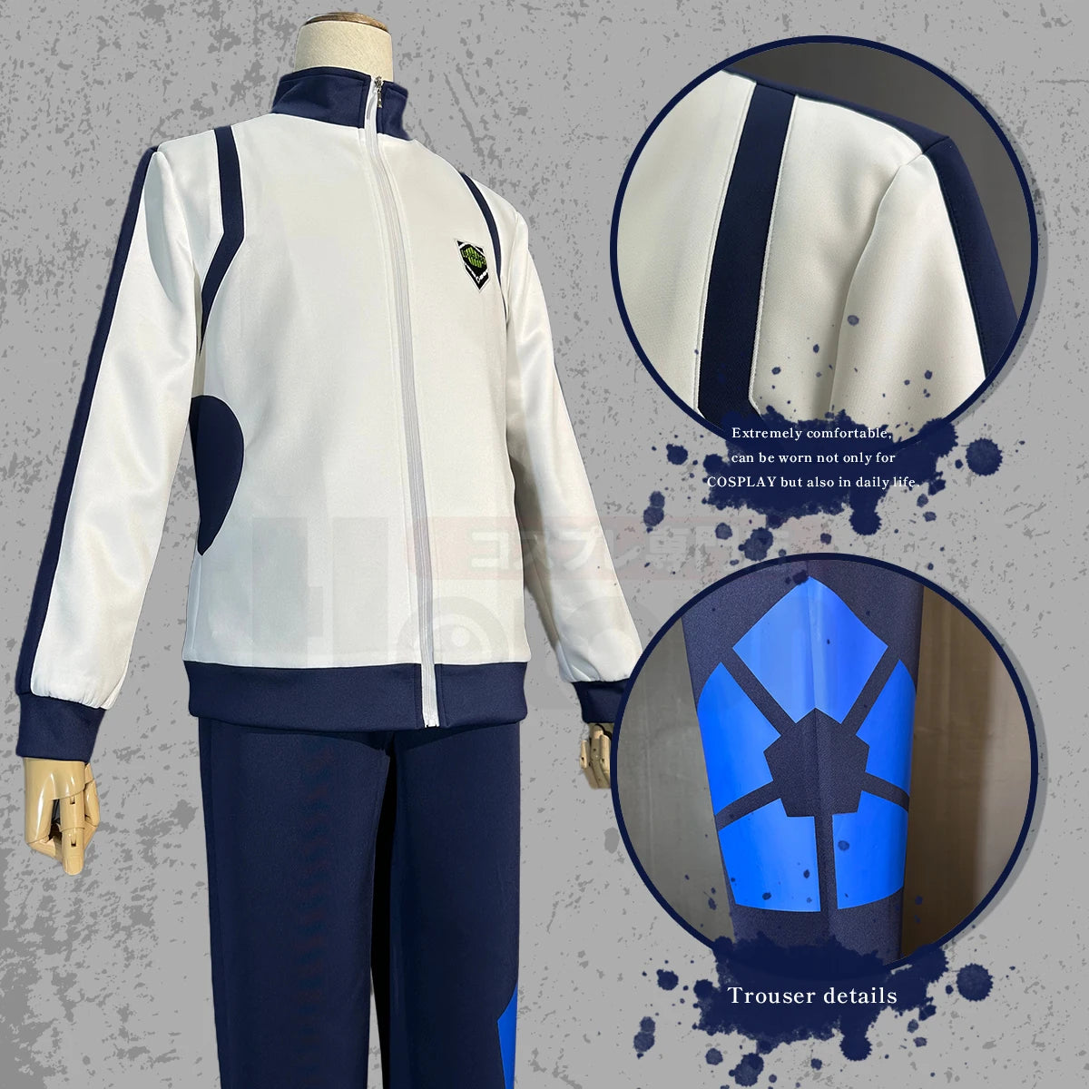 Blue Lock Anime Reo Nagi Bachira Isagi Chigiri Cosplay Costume Tracksuit Set