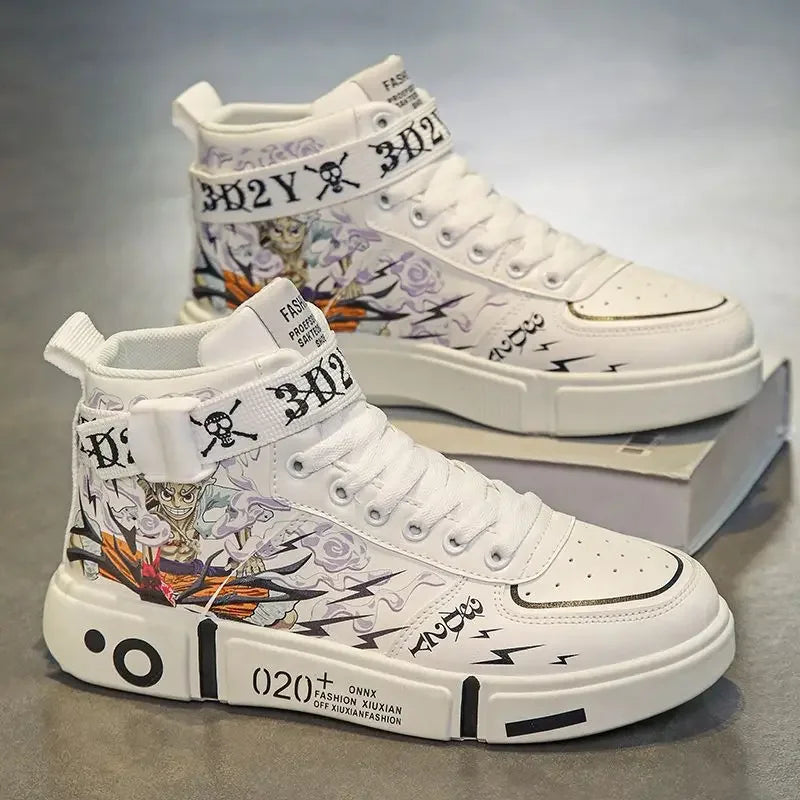 One Piece Luffy leisure sneakers/ sports shoes set