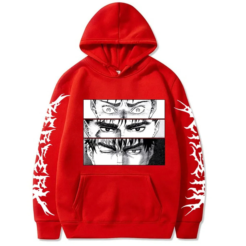 HOF Anime Griffith Print Hoodie/Sweatshirt