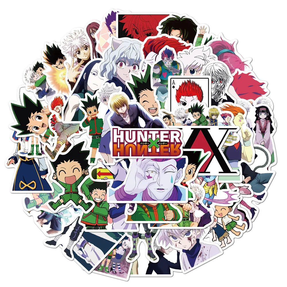 50pcs Hunter X Hunter Anime Stickers