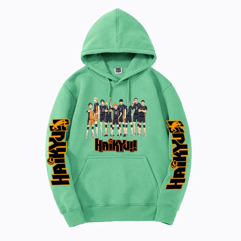 Haikyuu Anime Hoodie Embrace Fly High