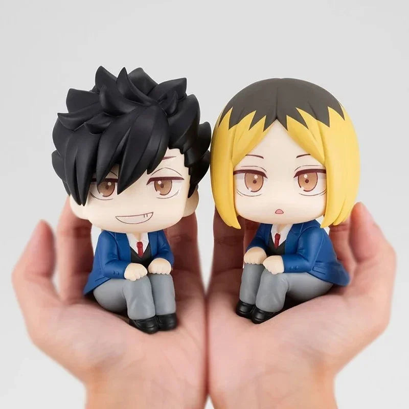 Haikyuu Anime 10cm Action Figures/Figurines Tetsurou Kuroo and Kozume Kenma