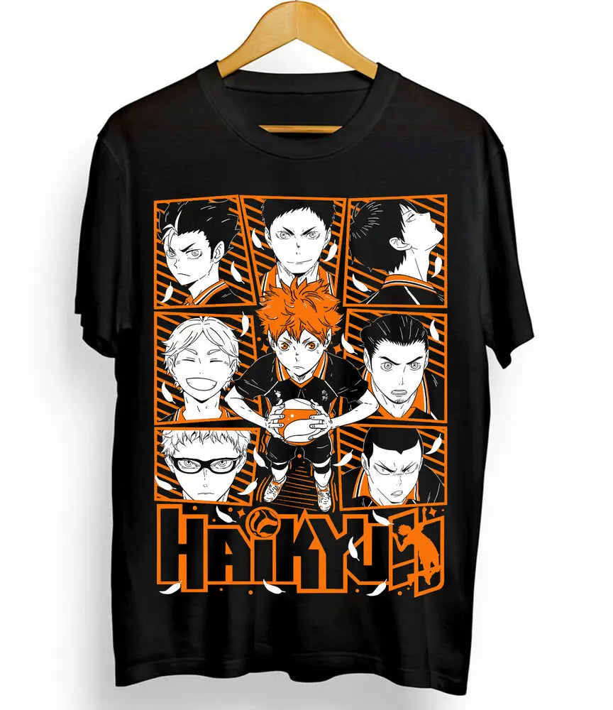 Haikyuu Anime Volleyball Kuroo Tetsurou Kozume Kenma T-shirt