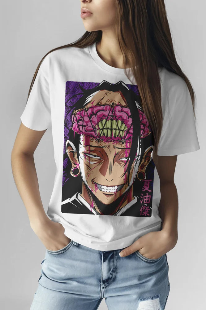 Geto Suguru Brain T-Shirt Jujutsu Kaisen - Soft Tee