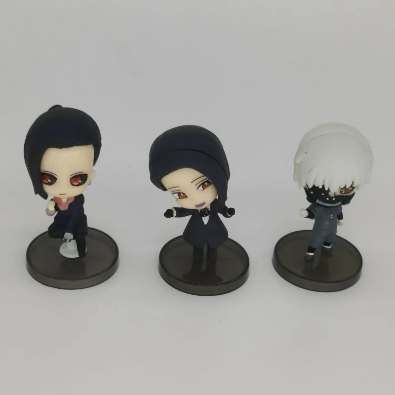 Tokyo Ghoul Anime Figures/Figurines 5CM Kaneki Ken Juzo Suzuya Uta Souta Washuu Furuta Takizawa Seido