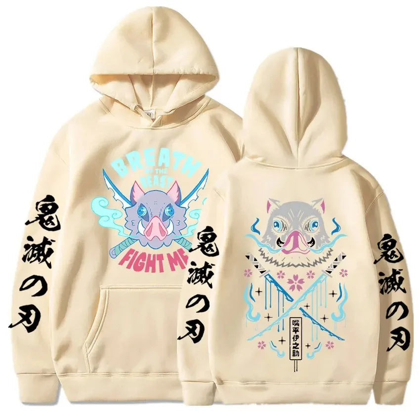 Inosuke Demon Slayer Hoodie (Colors Available)