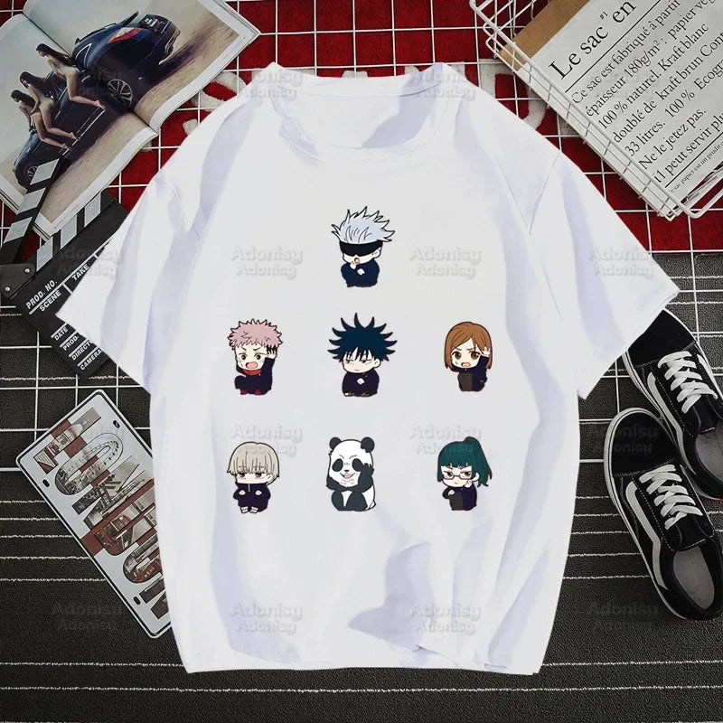 Harajuku-inspired Jujutsu Kaisen T-Shirt Set-2 (Variants Available)