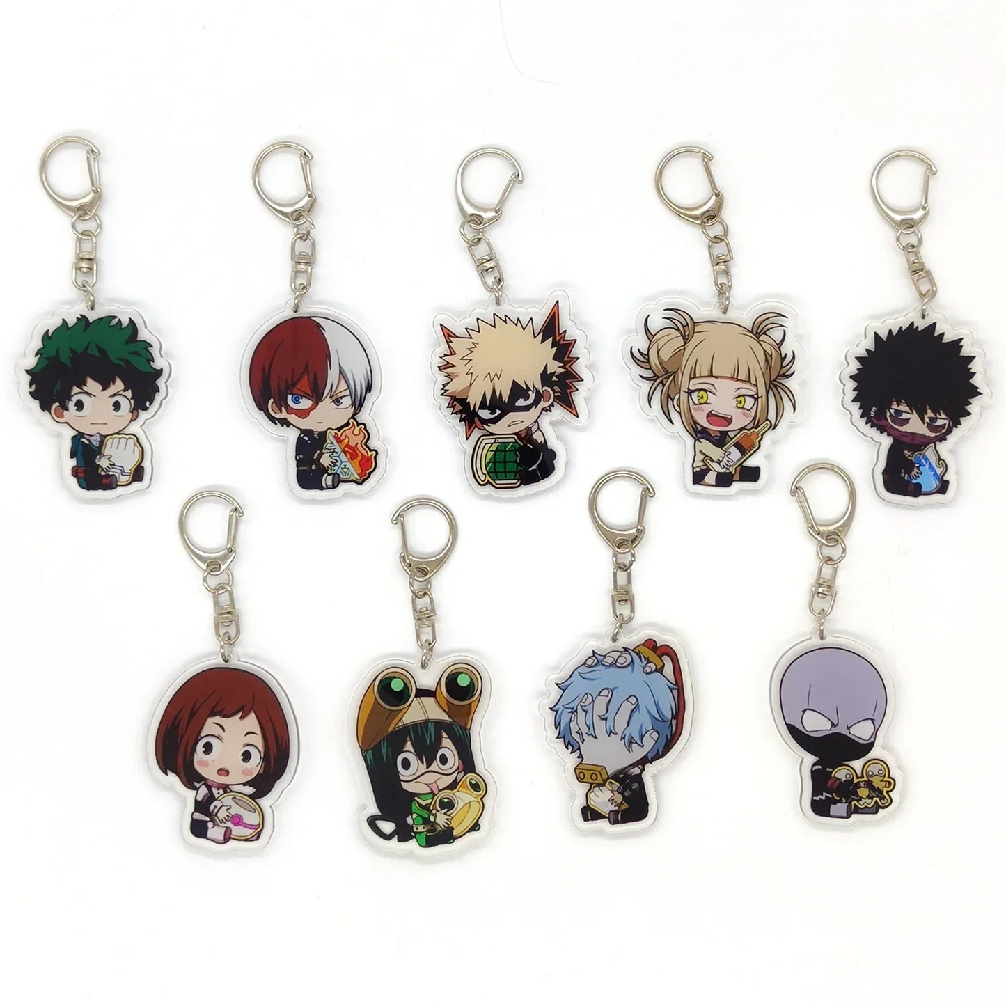 Anime Keychains My Hero Academia Izuku Bakugo Katsuki