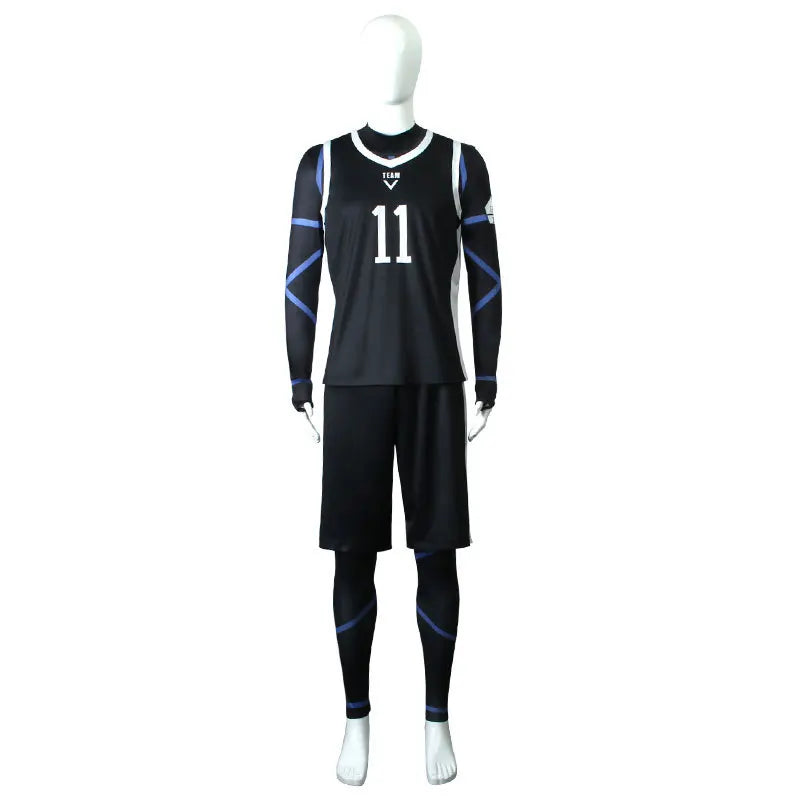 Anime Blue Lock Nagi Seishiro Cosplay Costume Jersey Set