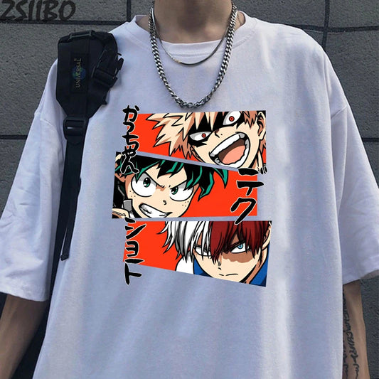 My Hero Academia Print T-Shirt (Variants Available)