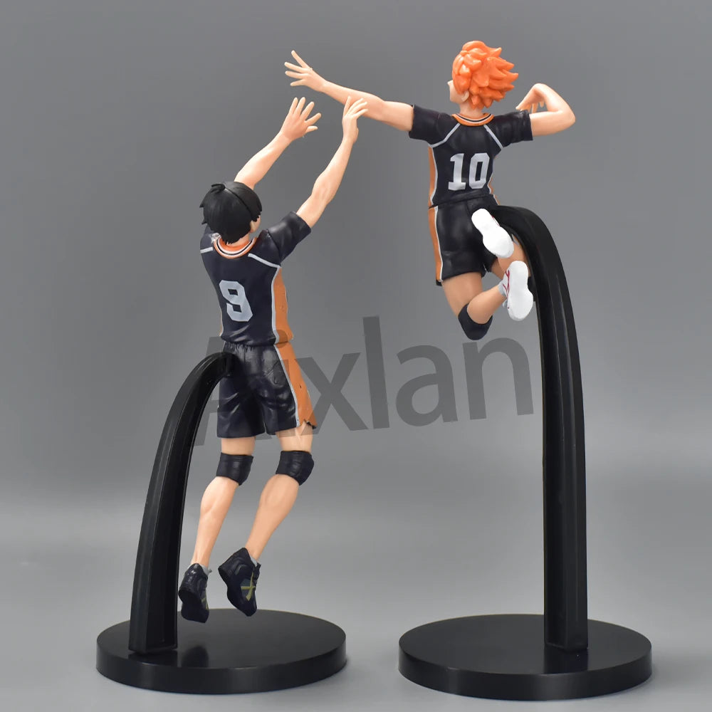 Haikyuu Anime Shoyo Hinata Tobio Kageyama 4cm Action Figure