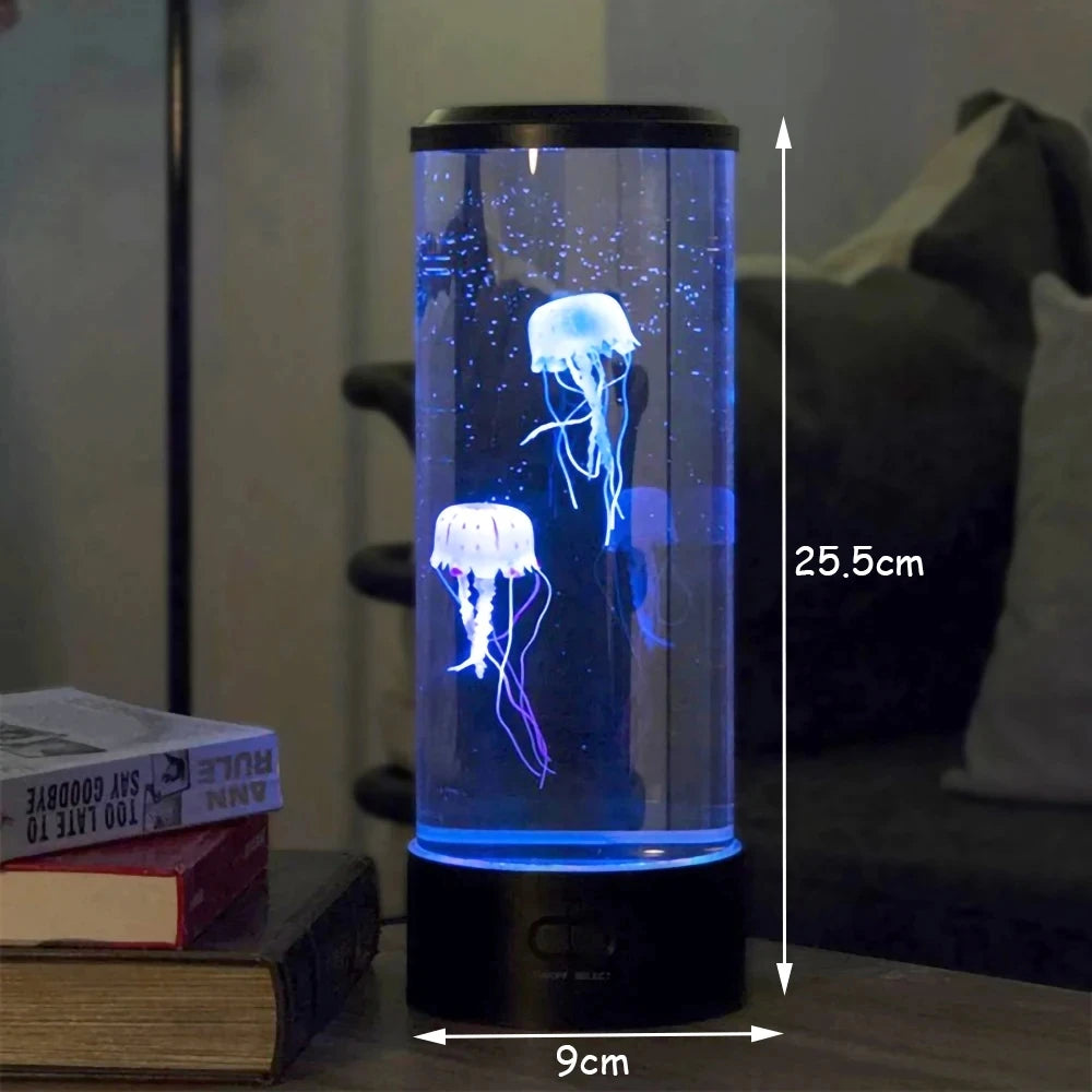 Mesmerizing Color-Changing Jellyfish Lamp: USB/Battery Powered Night Light for Kids' Bedrooms